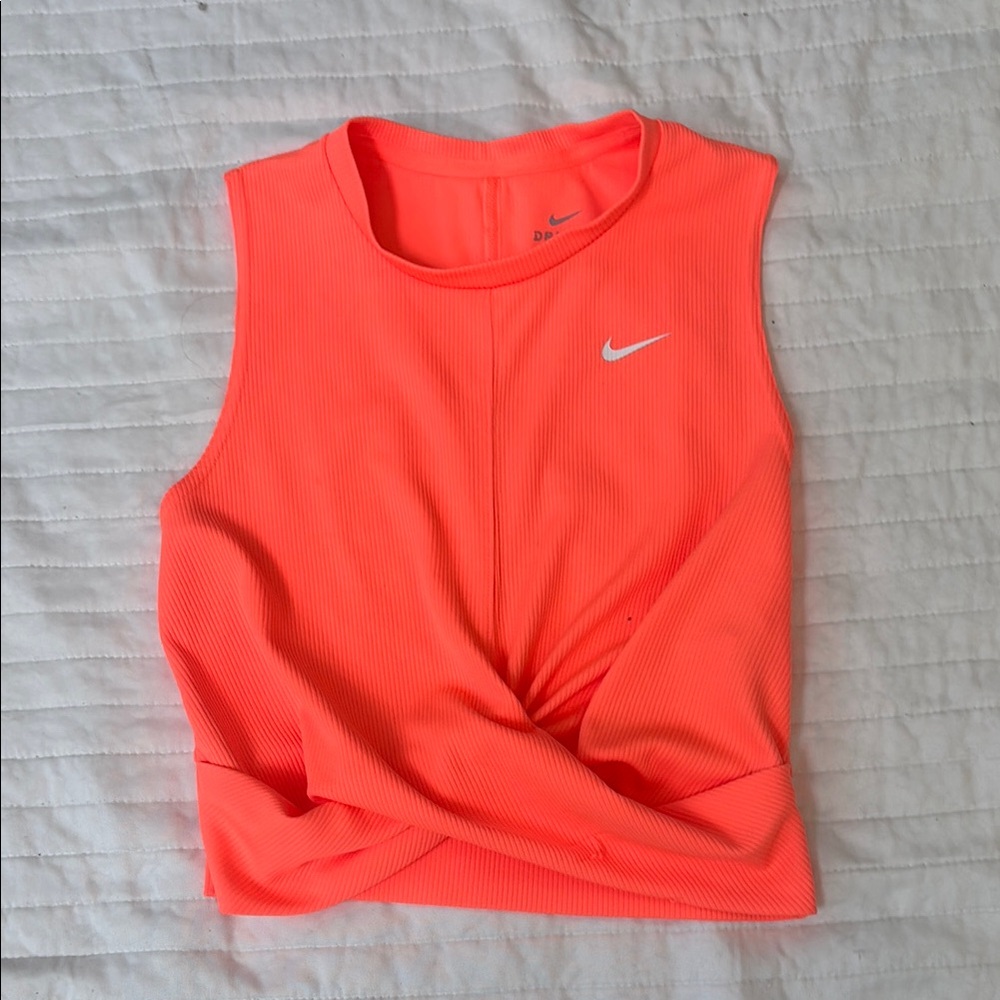 Nike Women's Bright Orange Muscle Tee